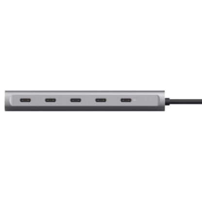 Hub usb tipo-c trust halyx/ 4xusb tipo-c/ 1xusb tipo-c pd - Imagen 5