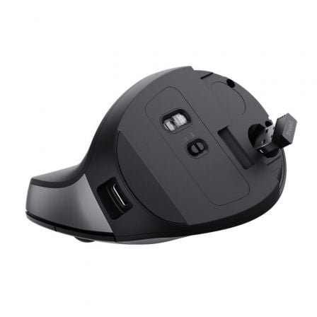 Ratón vertical inalámbrico trust bayo ii/ batería recargable/ hasta 2400 dpi - Imagen 5