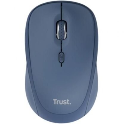 ratón mini inalámbrico trust yvi+ multidispositivo/ hasta 1600 dpi/ azul - Imagen 2