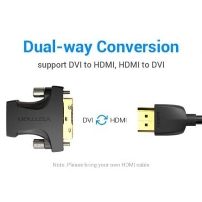 Adaptador hdmi vention ailb0/ hdmi hembra - dvi (24+1) macho - Imagen 3