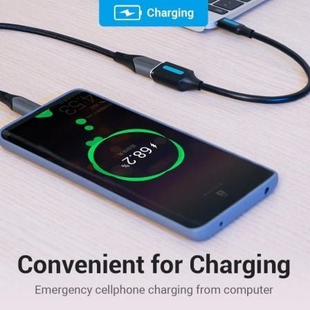 Adaptador usb 3.1 tipo-c vention ccvbb/ usb tipo-c macho - usb hembra - Imagen 5
