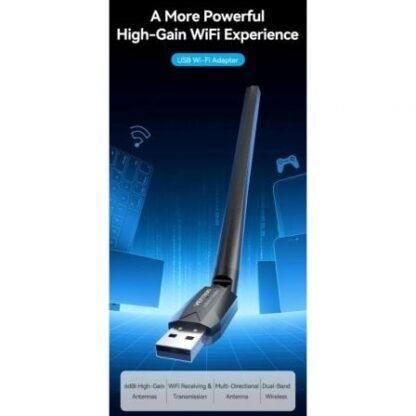 Adaptador usb - wifi vention kdtb0/ 650mbps - Imagen 2