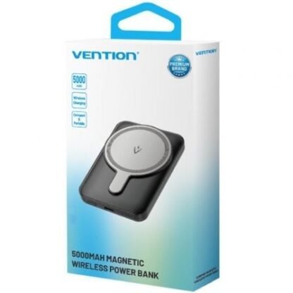 Powerbank 5000mah vention fhsw0/ 20w/ wireless/ blanca - Imagen 3