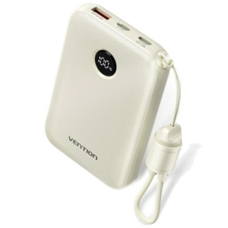 Powerbank 10000mah vention fkan0-c/ 22.5w/ gris