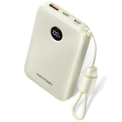 Powerbank 10000mah vention fkan0-c/ 22.5w/ gris