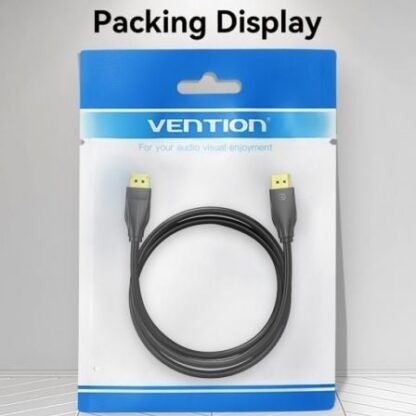 Cable displayport 1.4 8k vention hcdbh/ displayport macho - displayport macho/ 2m/ negro - Imagen 5