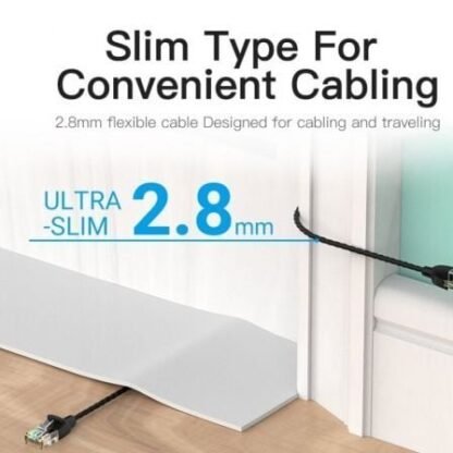 Cable de red rj45 utp vention ibibd cat.6a/ 50cm/ negro - Imagen 4