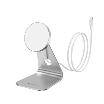 Base de carga inalámbrica/ magsafe vention fghif/ 1m/ 15w/ plateado - Imagen 2