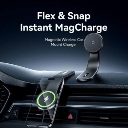 Cargador de coche inalámbrico vention kskb0/ 15w - Imagen 2