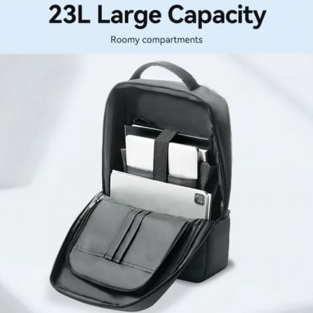 Mochila vention krnb0 para portátiles hasta 15.6"/ 23l/ gris oscuro - Imagen 5