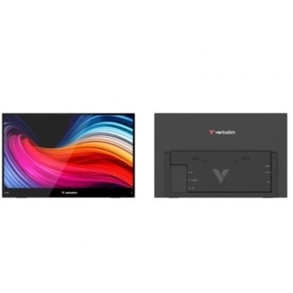 Monitor portátil táctil verbatim touch light 15.6"/ full hd/ multimedia/ negro - Imagen 3