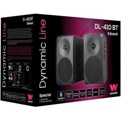 Altavoces con bluetooth woxter dynamic line dl-410 bt/ 150w/ 2.0 - Imagen 5