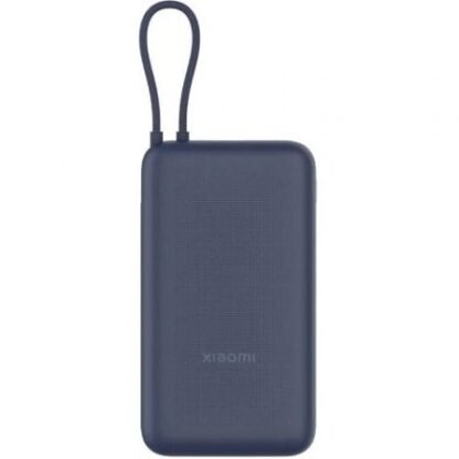 Powerbank 20000mah xiaomi 33w power bank integrated cable/ 33w/ azul - Imagen 2