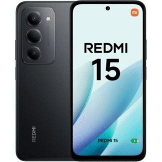 Smartphone xiaomi redmi 15 6gb/ 128gb/ 6.9"/ negro