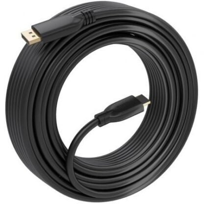 Cable conversor aisens a125-0922/ displayport macho - hdmi 4k macho/ 10m/ negro - Imagen 2