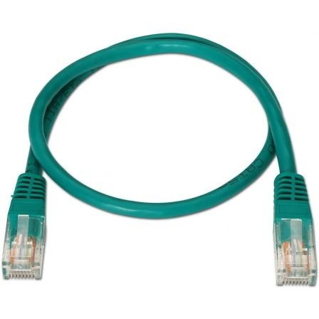 Cable de red rj45 utp aisens a133-0194 cat.5e/ 1m/ verde - Imagen 2