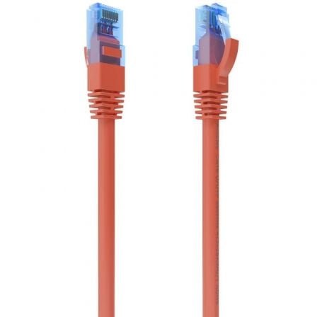 Cable de red rj45 awg26 cca utp aisens a135-0793 cat.6/ 4m/ rojo