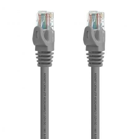 Cable de red rj45 utp aisens a145-0331 cat.6a/ 15m/ gris - Imagen 2
