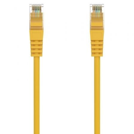 Cable de red rj45 awg24 utp aisens a145-0568 cat.6a/ lszh/ 2m/ amarillo - Imagen 3