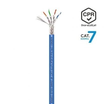 Bobina de cable rj45 sftp awg23 lszh cpr dca aisens a146-0665 cat.7/ 305m/ azul - Imagen 3