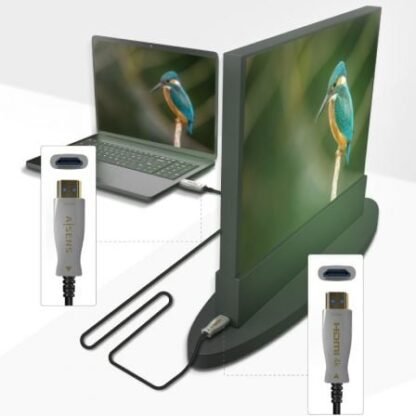 Cable hdmi 2.0 aoc 4k aisens a148-0700/ hdmi macho - hdmi macho/ 150m/ negro - Imagen 3