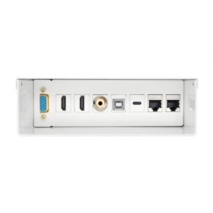 Caja de conexiones aisens a127-0720/ vga - 2x hdmi - jack 3.5 - usb tipo-c - usb - 2x rj45 - Imagen 2