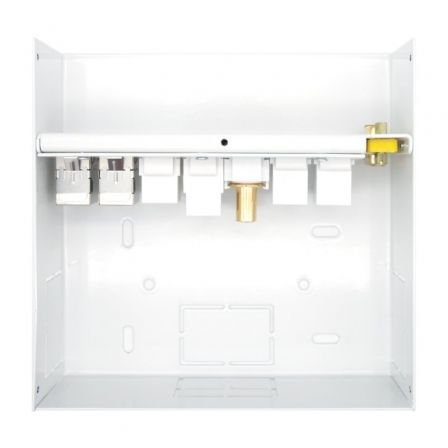 Caja de conexiones aisens a127-0720/ vga - 2x hdmi - jack 3.5 - usb tipo-c - usb - 2x rj45 - Imagen 3