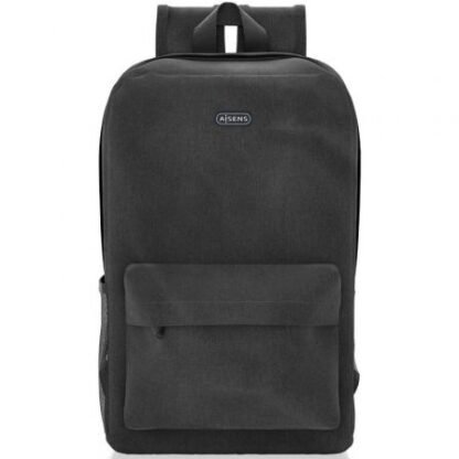 Mochila aisens asbg-bp080-bk para portátiles hasta 15.6"/ negro
