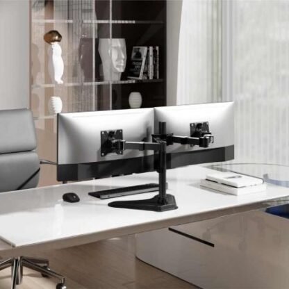 Soporte de sobremesa para 2 monitores aisens dt35tsr-361/ hasta 20kg - Imagen 5