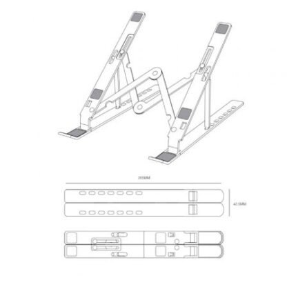 Soporte aisens lps3m-177 para portátil/tablet hasta 15" - Imagen 4