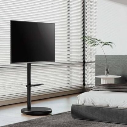 Soporte de suelo con ruedas aisens ft86tre-303 para tv de 37-86"/ hasta 50kg - Imagen 4