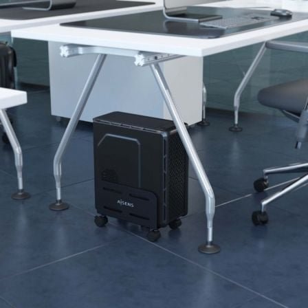 Soporte cpu con ruedas para pc aisens mpc06-207 para pc/ hasta 10kg - Imagen 4