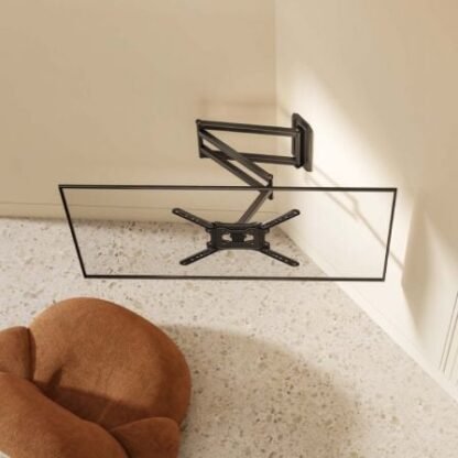 Soporte de pared giratorio/ inclinable/ nivelable aisens wt65tsle-385 para monitores y tv de 23-65"/ hasta 35kg - Imagen 4