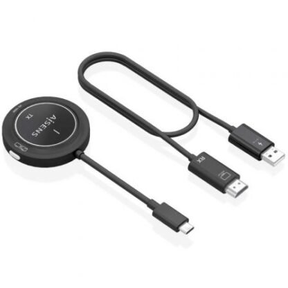 Adaptador/transmisor de vídeo inalámbrico usb tipo-c - hdmi aisens aswl-h2kc30m004-bk/ 100w - Imagen 2