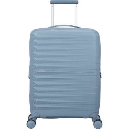 Maleta de cabina american tourister fastforward spinner expansible 55cm/ 55x40x23cm/ 4 ruedas/ azul