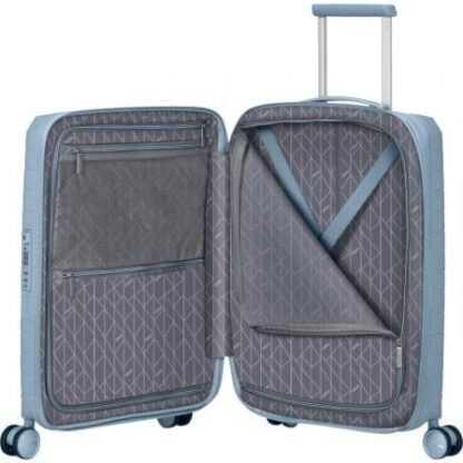 Maleta de cabina american tourister fastforward spinner expansible 55cm/ 55x40x23cm/ 4 ruedas/ azul - Imagen 3