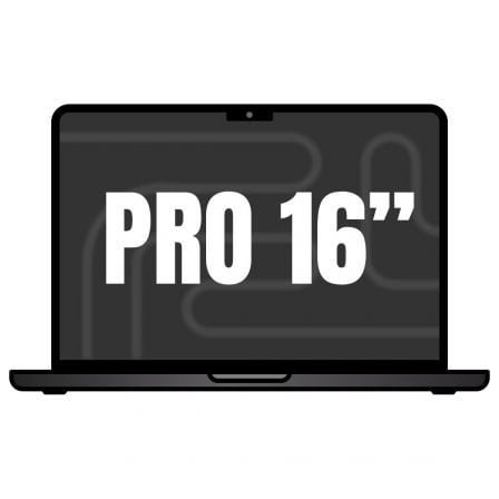 Apple macbook pro 16"/ m4 pro 14-core cpu/ 48gb/ 512gb ssd/ 20-core gpu/ negro espacial