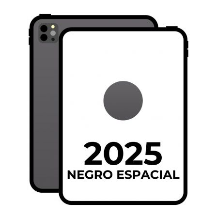 Apple ipad pro 13" 2025 7th wifi/ m5/ 1tb/ negro espacial
