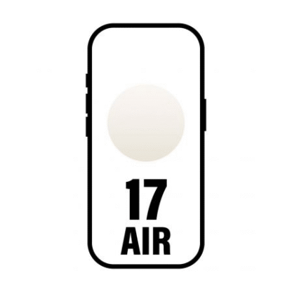 Smartphone apple iphone 17 air/ 512gb/ 6.5"/ dorado claro