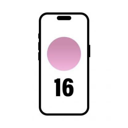 Smartphone apple iphone 16 128gb/ 6.1"/ 5g/ rosa