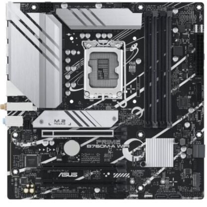 Placa base asus prime b760m-a wifi socket 1700/ micro atx - Imagen 2