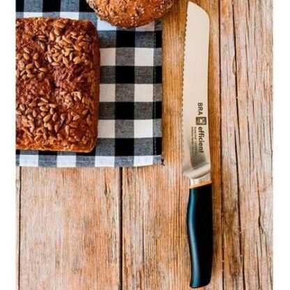 Cuchillo de pan bra efficient a198007/ hoja 200m/ acero inoxidable - Imagen 2