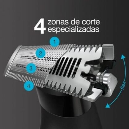 Afeitadora braun wet and dry serie x xt5100/ con batería/ 6 accesorios - Imagen 4