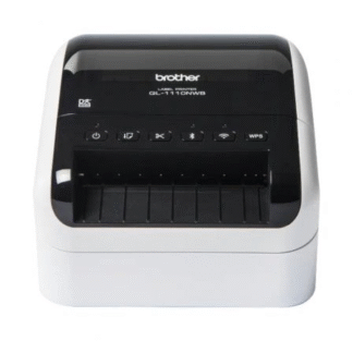 Impresora de etiquetas brother ql-1110nwbc reacondicionado/ térmica/ ancho etiqueta 103mm/ usb-wifi-bluetooth-ethernet/ blanca