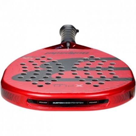 Pala de pádel bullpadel xplo comfort 2025 (di nenno)/ roja y negra - Imagen 4