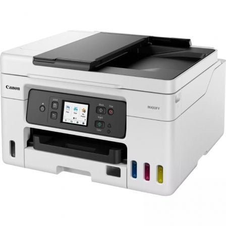 Multifunción recargable canon maxify gx4050 megatank wifi/ fax/ dúplex/ blanca - Imagen 2