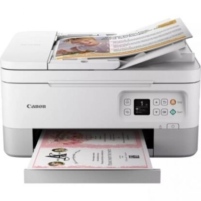 Multifunción fotográfica canon pixma ts7451i wifi/ dúplex/ blanca - Imagen 2