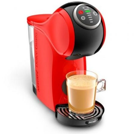 Cafetera de cápsulas delonghi genio s plus edg315.r/ roja - Imagen 2