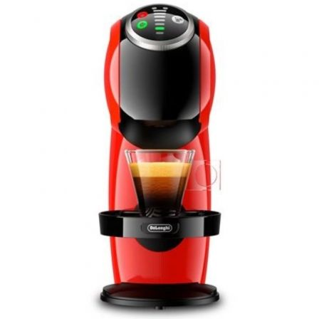 Cafetera de cápsulas delonghi genio s plus edg315.r/ roja - Imagen 3