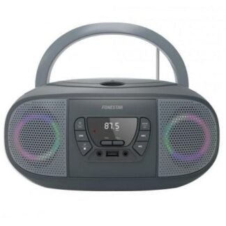 Radio cd fonestar boom-go-g/ 13w/ gris